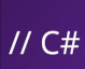 Programmeertaal C#
